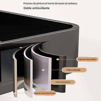 Estante organizador elegante de 3 niveles