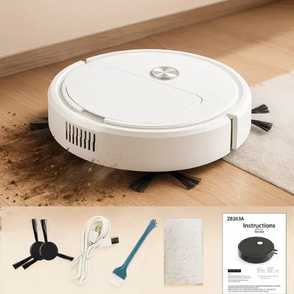 Robot aspirador inteligente 2 en 1 (barre y trapea)