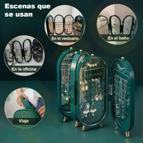 Joyero organizador elegante para joyas