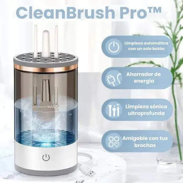 CleanBrush Pro™ - Limpiador Automático de Brochas