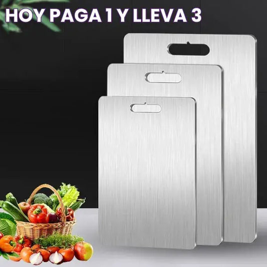 Tablas de acero inoxidable para cocina | 🎁hoy paga 1 y lleva 3 unidades