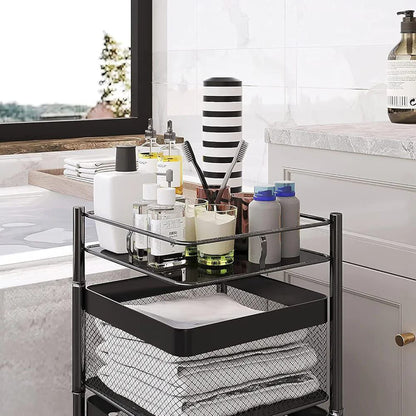 Estante organizador elegante de 3 niveles