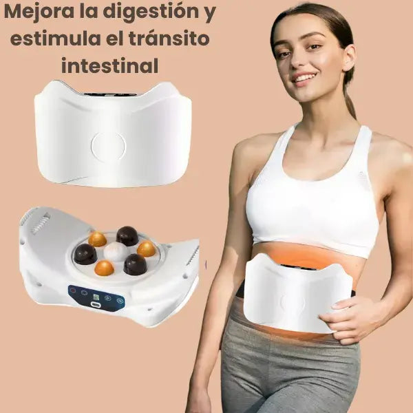 Masajeador abdominal eléctrico con 3 modos ajustables