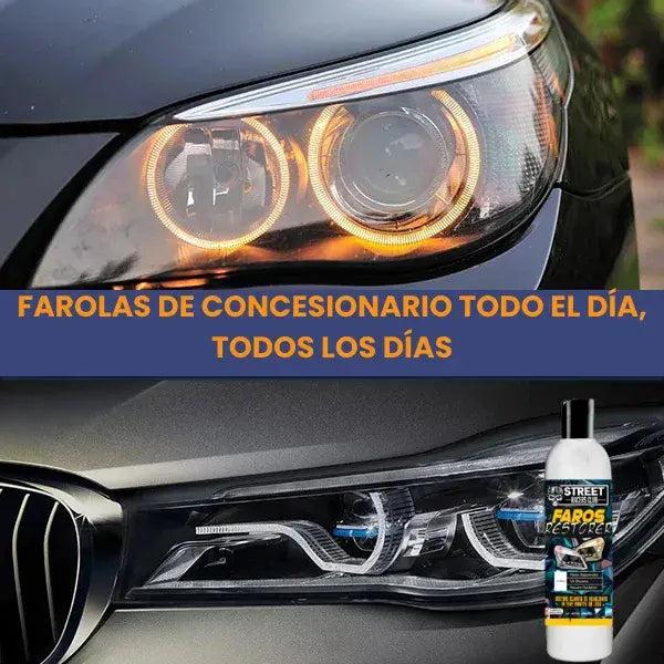 2025 Nueva tecnología✨ Combo restaurador + abrillantador de farolas para carros 🚗