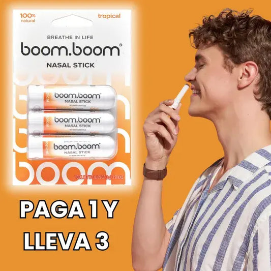 Inhaladores nasales en barra 100% natural | paga 1 y lleva 3