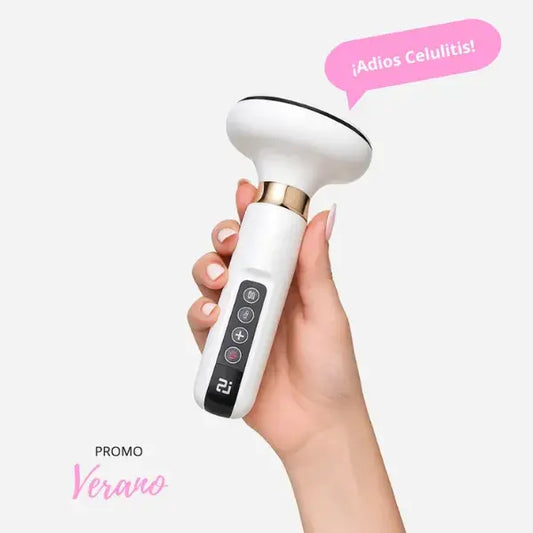 Bel-Silouette™ | Masajeador anticelulítico con ventosa y luz roja
