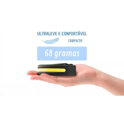 LIGHT 230° | Linterna frontal LED y USB con sensor