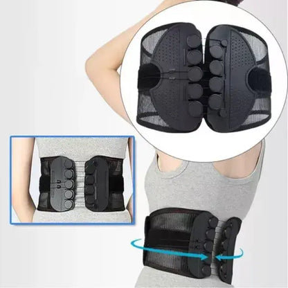 Cinturón de soporte lumbar ajustable para la espalda baja