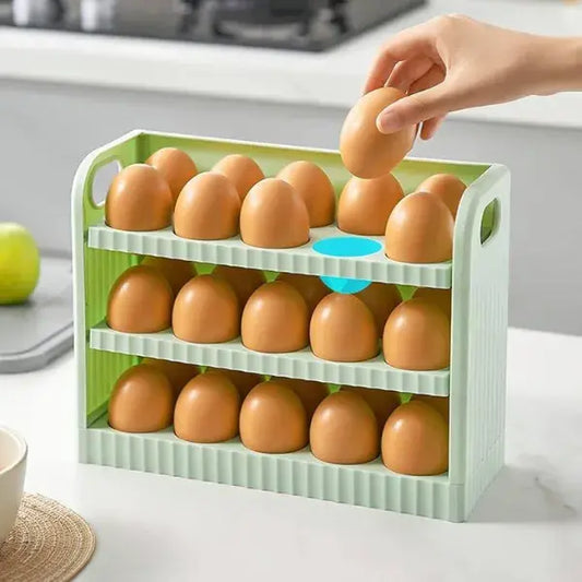 Organizador De Huevos  automático de 3 Pisos