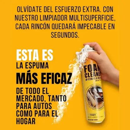 Espuma limpiadora para  autos🚘. !Hoy paga 1 y lleva 2🎁!