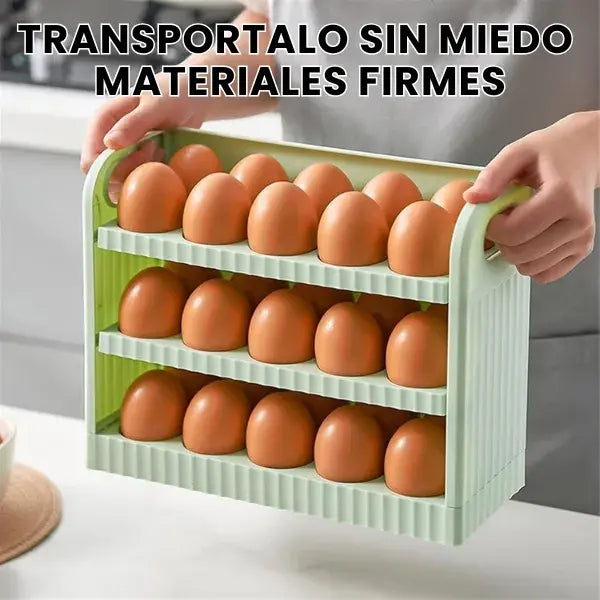 Organizador De Huevos  automático de 3 Pisos