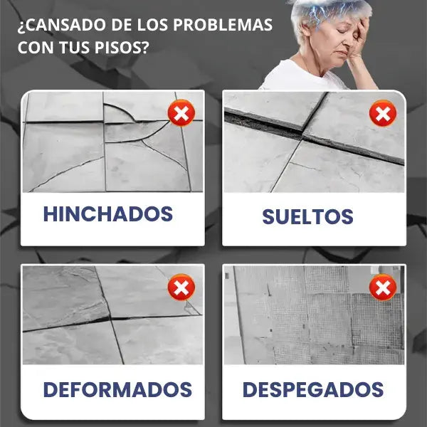 Pegamento potente para azulejos y baldosas