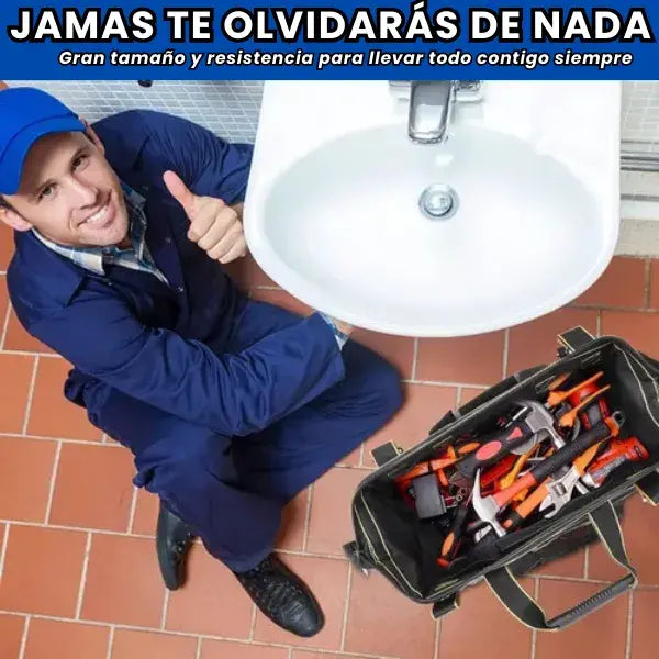 MAXTOOL™| Maleta para herramientas con 16 bolsillos⚒️.