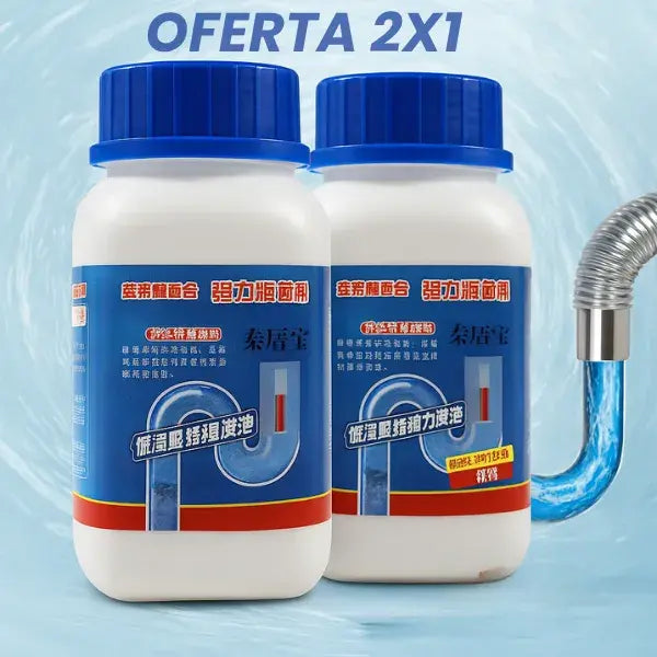 🔥Oferta 2x1🔥 Potente agente destapador de tuberías