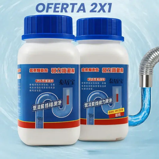 🔥Oferta 2x1🔥 Potente agente destapador de tuberías