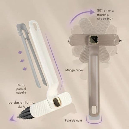 Cepillo giratorio multifuncion 3 en 1 | 🎁Oferta paga 1 y lleva 2
