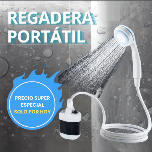 Regadera Portátil para interiores y exteriores💧