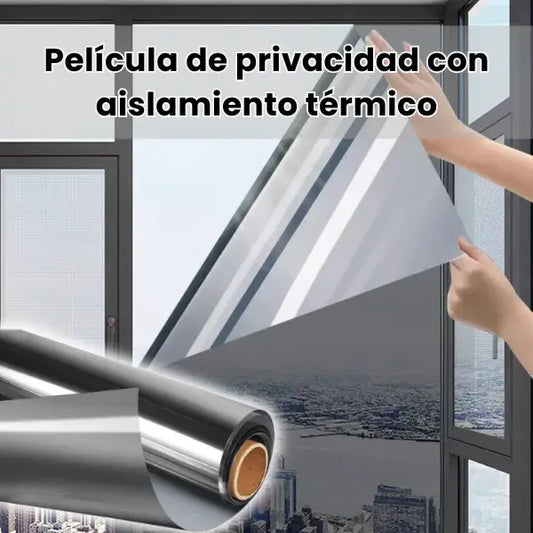 Película de privacidad con aislamiento térmico☀️ | 1 rollo de 60 cm x 3 metros