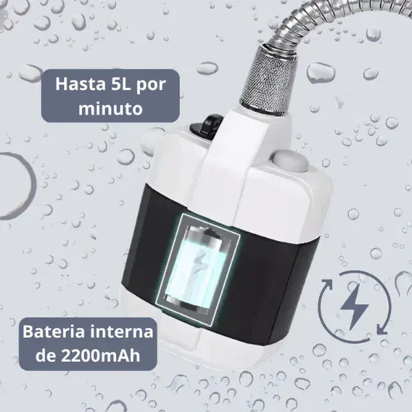 Regadera Portátil para interiores y exteriores💧