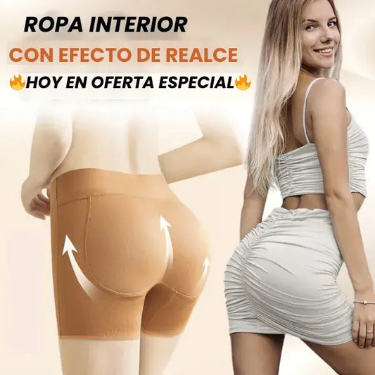 🔥Oferta especial🔥Ropa interior de látex con efecto realce de gluteos
