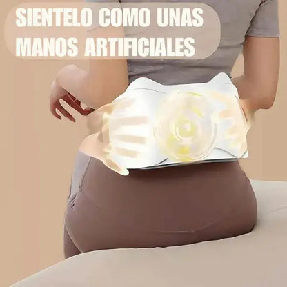 Masajeador abdominal eléctrico con 3 modos ajustables