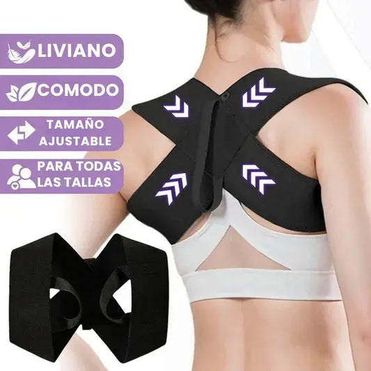 Corrector de postura ajustable| Diseño invisible 2025