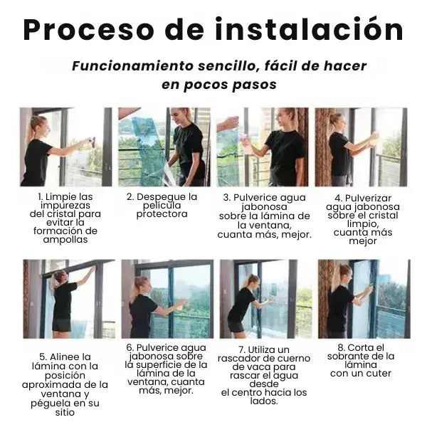 Película de privacidad con aislamiento térmico☀️ | 1 rollo de 60 cm x 3 metros
