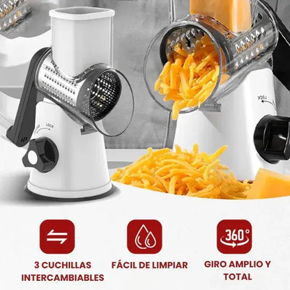 Molino 3 en 1 manual giratorio para la cocina
