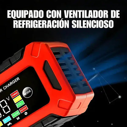 Cargador de Batería Inteligente de Auto y Moto
