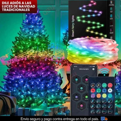Luz Navideña Led Inteligente Bluetooth 10 Metros | Oferta de Black Friday 🔥