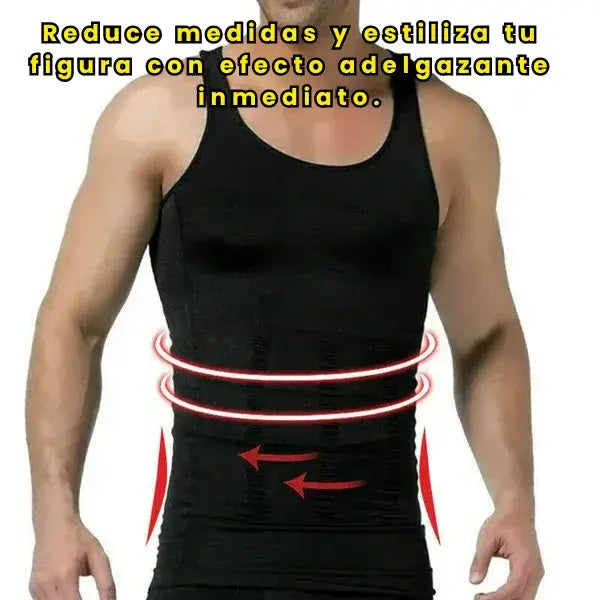 Camisilla moldeadora para hombres mejor calificada.