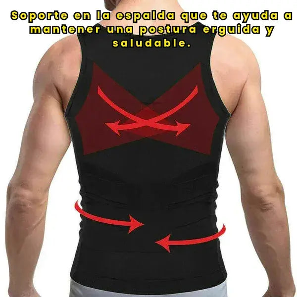 Camisilla moldeadora para hombres mejor calificada.