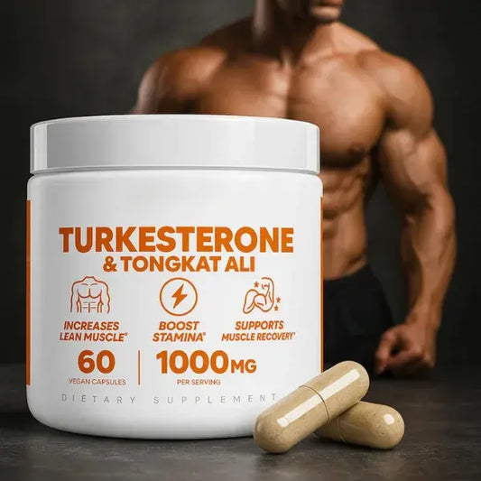 Turkesterona y Tongkat Ali 100% natural🌱