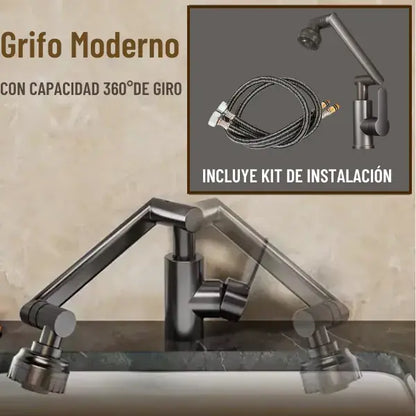 Grifo giratorio de Lujo de alta presión con 20 años de vida útil