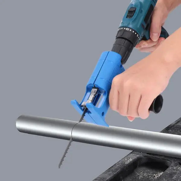 Adaptador sierra con mango de agarre +🎁 3 hojas de sierra gratis