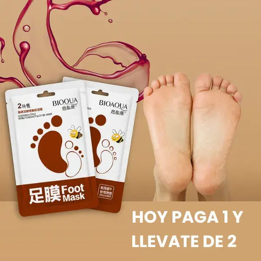 Mascarilla para pies Elimina callos y piel muerta | 🎁 hoy paga 1 y lleva 2