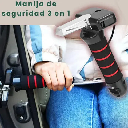 Manija de seguridad multifuncional 3 en 1 para puerta