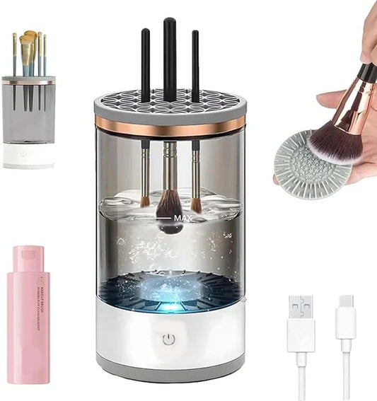CleanBrush Pro™ - Limpiador Automático de Brochas