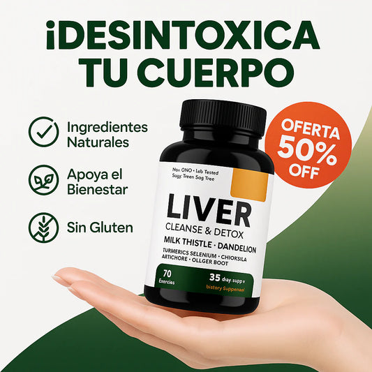 Liver Cleanse & Detox | Desintoxica Tu Cuerpo Con Ingredientes Naturales 🍃