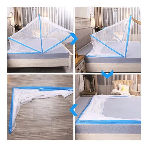Toldillo plegable antimosquitos con forro