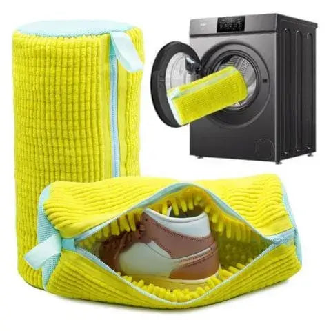 Bolsa de microfibra para lavar zapatos: protección suave y eficaz para lavadora