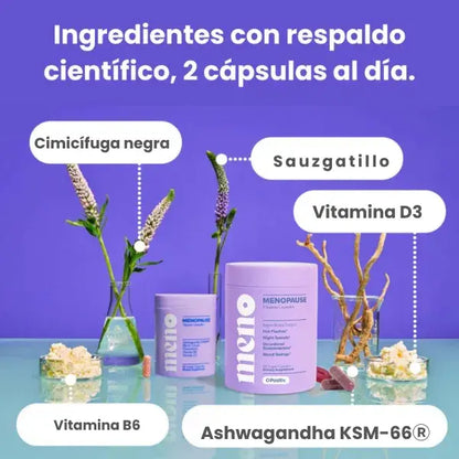 Menopause Vitaminas en Cápsulas