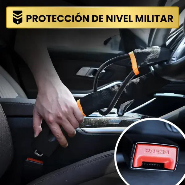 Titanlock™️ | Bloqueo tipo cinturon para volante | Maxima Protecion para tu 🚘