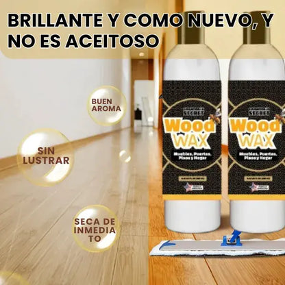 🔥Último día oferta 2x1 1000 ml🔥| Cera de abejas liquida restauradora de madera