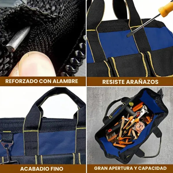 MAXTOOL™| Maleta para herramientas con 16 bolsillos⚒️.