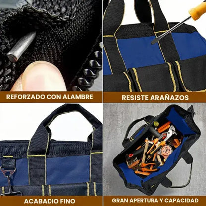 MAXTOOL™| Maleta para herramientas con 16 bolsillos⚒️.