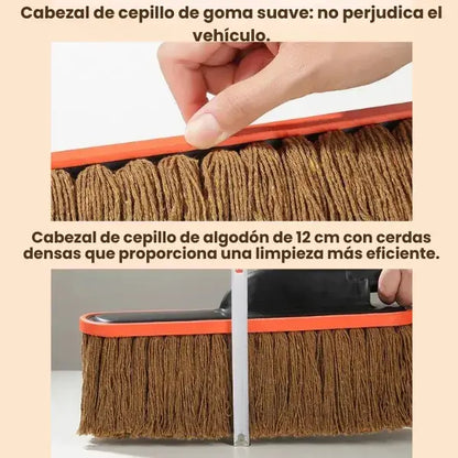 Plumero de microfibra para coche con mango extensible🚗