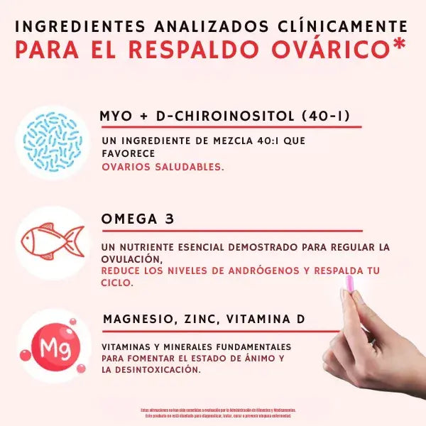 Inositol multivitaminico para mujeres🌸