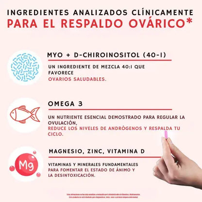 Inositol multivitaminico para mujeres🌸