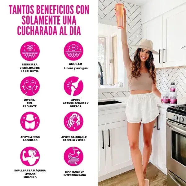 Multi Collagen Burn para mujeres anticelulitico